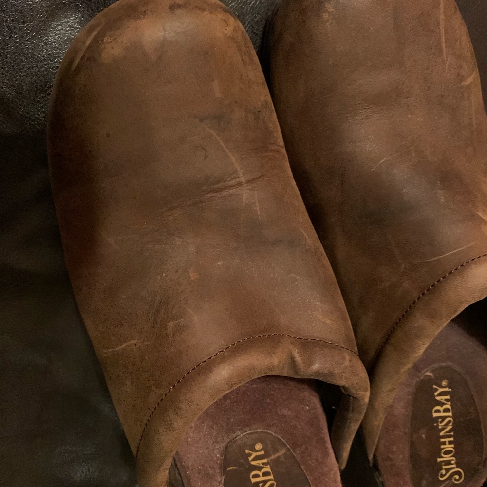 Brown Clogs